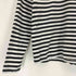 ブラックコムデギャルソン BLACK COMME des GARCONS 16ss ボーダードッキング クルーネック 長袖 カットソー レディース JPN:XS