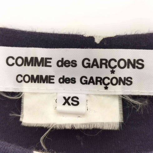 コムデギャルソンコムデギャルソン COMME des GARCONS COMME des GARCONS 14ss 小花柄プリント 切替 クルーネック 長袖 カットソー レディース JPN:XS
