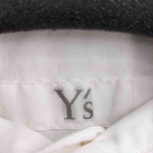 ワイズ Ys 11SS カットオフレイヤードデザイン L/S シャツ レディース JPN:2
