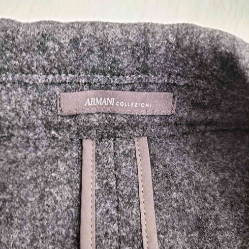 アルマーニコレツィオーニ ARMANI COLLEZIONI イタリア製 ウールチェスターコート メンズ EUR:50
