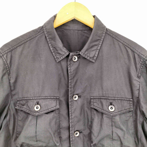 コムサイズム COMME CA ISM 00s Y2k 4ポケット コットン シャツジャケット メンズ JPN:M