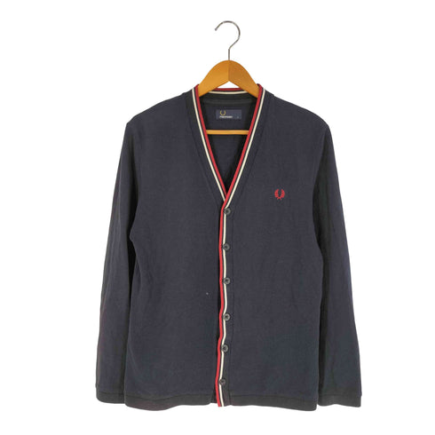 フレッドペリー FRED PERRY TIPPED PIQUE CARDIGAN 鹿の子 Vカーディガン メンズ import:S