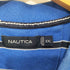ノーティカ NAUTICA 00s ヨット刺繍 ボーダー ポロシャツ メンズ import:XXL