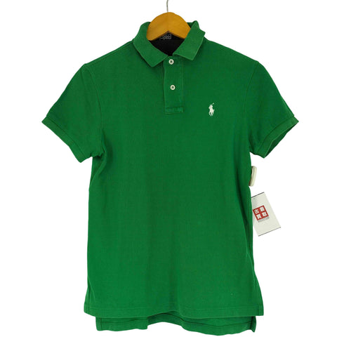 ポロバイラルフローレン Polo by RALPH LAUREN CUSTOM FIT ポニー刺繍 ポロシャツ メンズ import:S