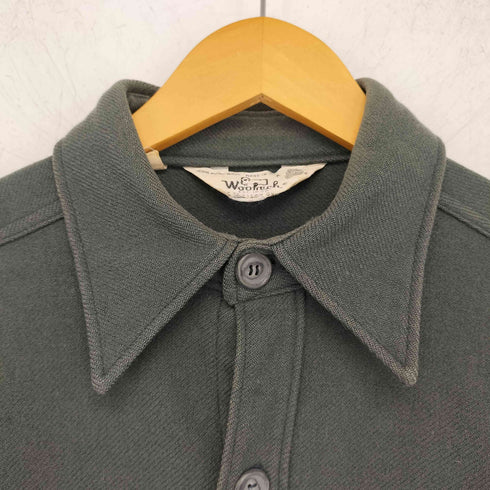 ウールリッチ WOOLRICH 70s USA製 三角タグ ウール カジュアルシャツ メンズ import:L