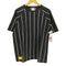 マスターピース master-piece 00s ストライプ コットン クルーネック 半袖Tシャツ メンズ import:L