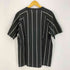 マスターピース master-piece 00s ストライプ コットン クルーネック 半袖Tシャツ メンズ import:L