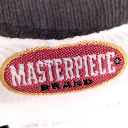 マスターピース master-piece 00s ストライプ コットン クルーネック 半袖Tシャツ メンズ import:L