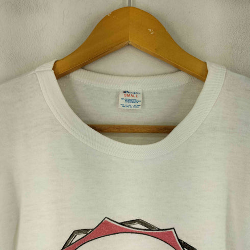 チャンピオン Champion 80S USA製 トリコタグ フロントプリント Tシャツ メンズ import:S