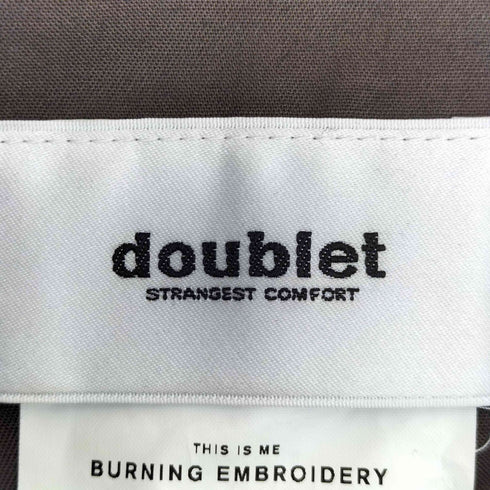 ダブレット doublet BURNING EMBROIDERY TROUSERS メンズ JPN:S