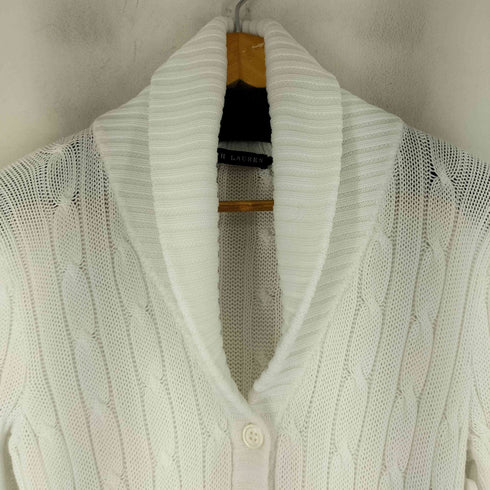 ラルフローレン RALPH LAUREN ケーブル コットンニットカーディガン レディース JPN:M