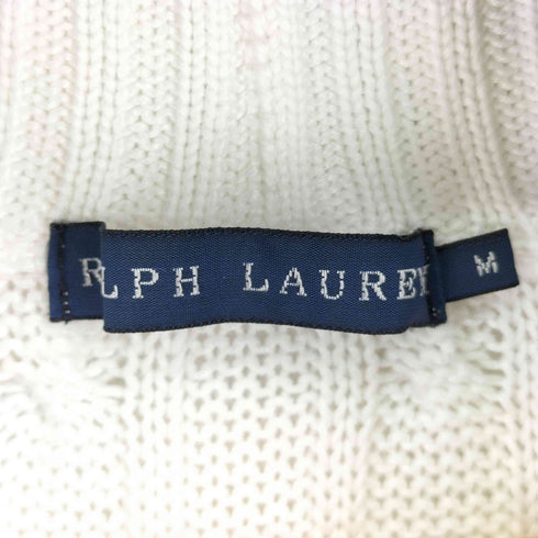 ラルフローレン RALPH LAUREN ケーブル コットンニットカーディガン レディース JPN:M