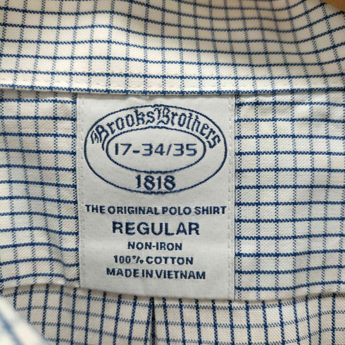 ブルックスブラザーズ BROOKS BROTHERS オーバーサイズ ボタンダウン チェック シャツ メンズ REGULAR