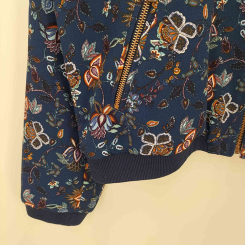 ザラ ZARA TRAFALUC 花柄 ブルゾン レディース import:L