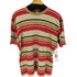 ハンテン HANG TEN 90s ボーダーポケットTシャツ 総柄 メンズ import:L