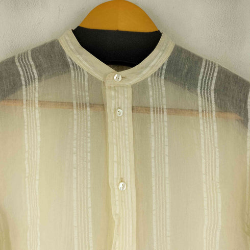 ラルフローレン RALPH LAUREN シアーバンドカラーシャツ レディース JPN:4