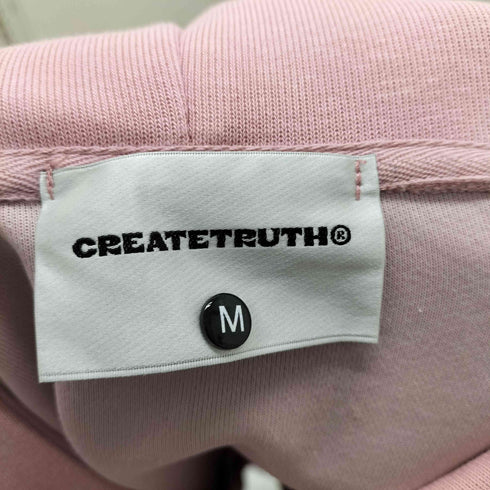 CREATETRUTH 777 刺繍 パッチワーク プルオーバー パーカー レディース import:M