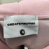 CREATETRUTH 777 刺繍 パッチワーク プルオーバー パーカー レディース import:M