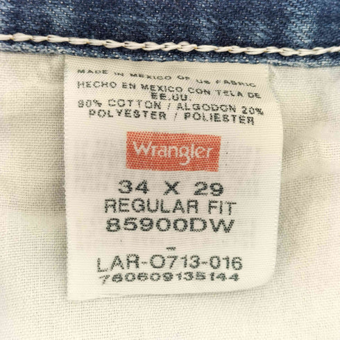 ラングラー Wrangler REGULAR FIT ストレート デニムパンツ メンズ 34