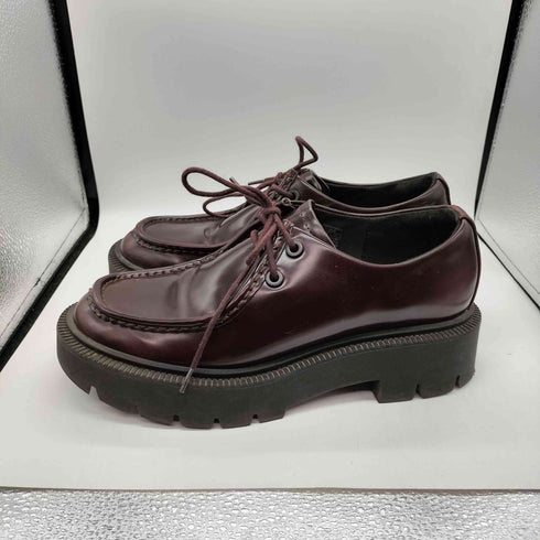 ザラ ZARA Derby Shoes エナメル チロリアン ダービー シューズ レディース 38