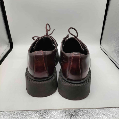ザラ ZARA Derby Shoes エナメル チロリアン ダービー シューズ レディース 38