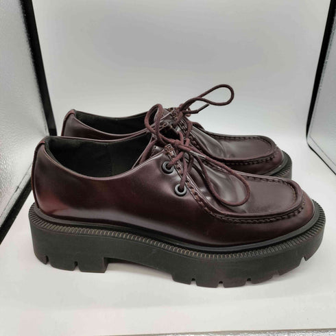 ザラ ZARA Derby Shoes エナメル チロリアン ダービー シューズ レディース 38