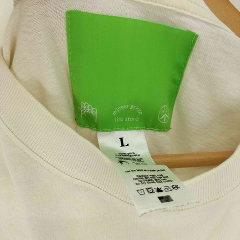 テンボックス 10匣 TENBOX × Mister Green USA製 グラフィックプリントTシャツ メンズ import:L