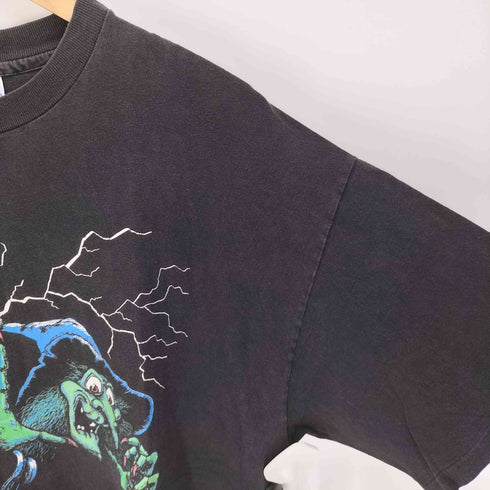 ヘインズ Hanes 90S USA製 西の魔女 ファンタジー ムービー グラフィック プリント S/S クルーネック Tシャツ メンズ import:XL