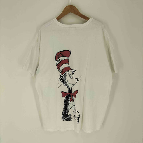 90S 作家 両面プリント S/S クルーネック Tシャツ メンズ