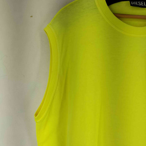 ディーゼル DIESEL DROLLETTY シアー切替 ノースリーブワンピース レディース import:S