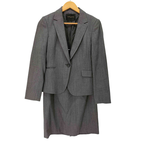ユナイテッドアローズ UNITED ARROWS ウールレーヨン1Bテーラードジャケット スカートセットアップ レディース 38/38