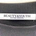 ビューティーアンドユースユナイテッドアローズ BEAUTY & YOUTH UNITED ARROWS コットン裏毛 ロゴスウェット プルオーバー レディース
