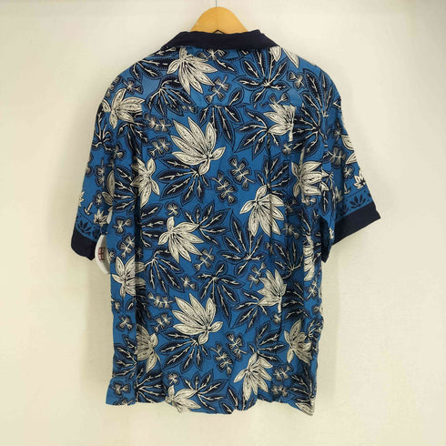 サンサーフ SUN SURF レーヨン100 総柄 S/S オープンカラーアロハシャツ メンズ import:L
