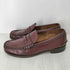 セバゴ SEBAGO バーガンディ レザー ビーフロール ローファー メンズ US:8