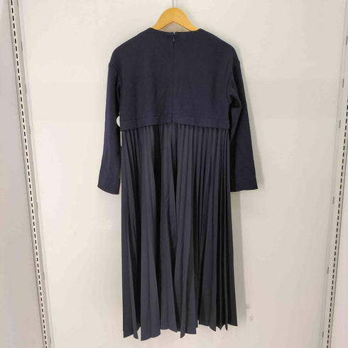 ボールジー BALLSEY ミルドジャージーコンビ クルーネックワンピース レディース JPN:36
