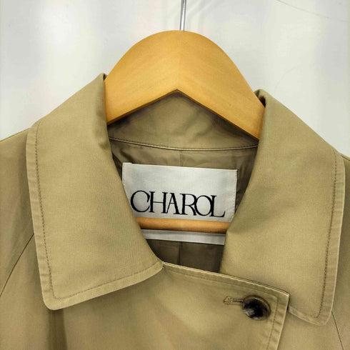 CHAROL スタンドカラーオーバーサイズコート レディース S