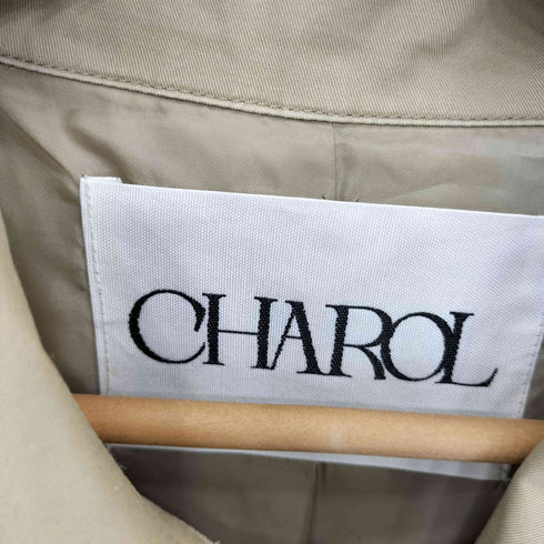 CHAROL スタンドカラーオーバーサイズコート レディース S