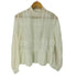 ザラ ZARA レースコンビブラウス レディース import:M