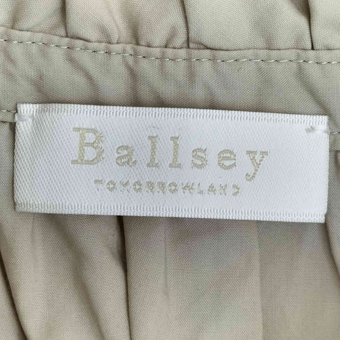 ボールジィトゥモローランド Ballsey TOMORROWLAND プロセスドコットン ネックフリルブラウス レディース JPN:36