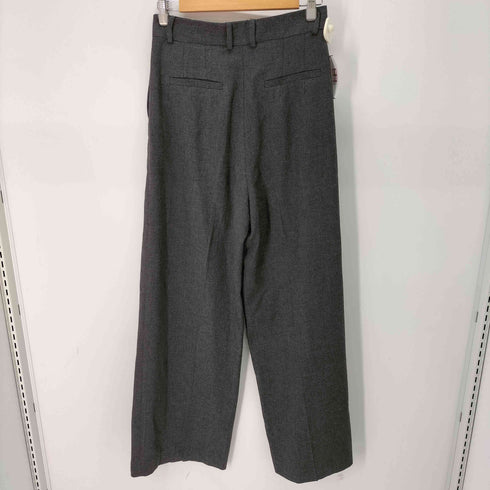 ザラ ZARA ハイウエスト 2タック バギースラックス メンズ JPN:M