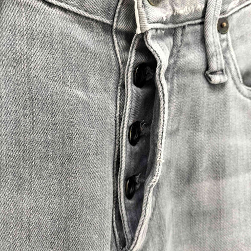 デンハム DENHAM RAZOR 3YG SLIM FIT ボタンフライブラックデニム メンズ W28L32