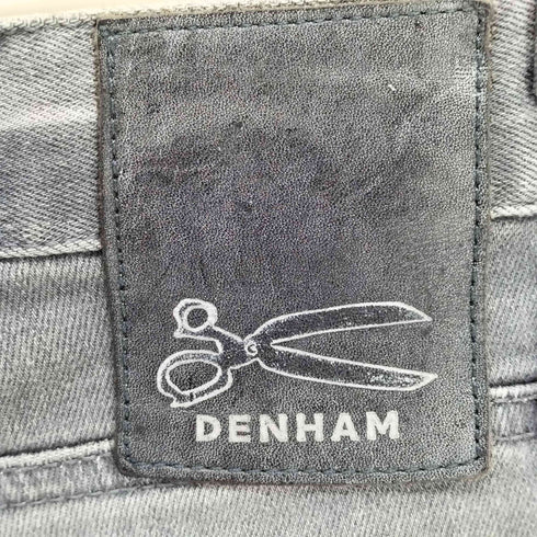 デンハム DENHAM RAZOR 3YG SLIM FIT ボタンフライブラックデニム メンズ W28L32