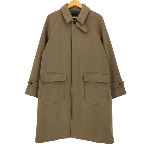 ユナイテッドアローズグリーンレーベルリラクシング UNITED ARROWS green label relaxing Bellandi メルトン ステンカラー コート メンズ JPN:L