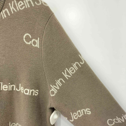 カルバンクラインジーンズ Calvin Klein Jeans インスティテューショナル オールオーバーセーター メンズ import:L