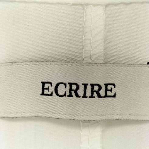 ECRIRE ボリュームスリーブサーキュラーフレアロング丈ワンピース レディース JPN:M