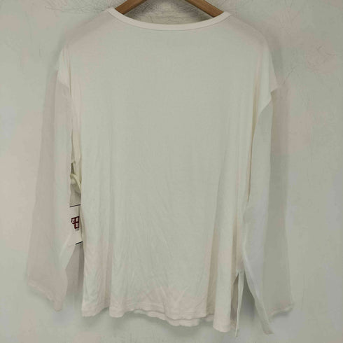 CAPRICIEUX LE'MAGE シアースリーブリブTシャツ レディース FREE