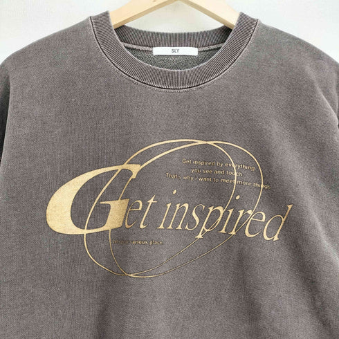 スライ SLY FRONT PRINT SW レディース FREE