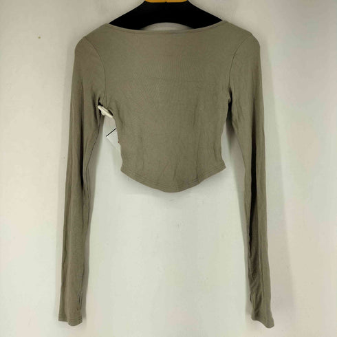 YJL 英字プリント カットソー レディース