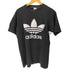 アディダス adidas USA製 トレフォイルロゴ 両面プリント Tシャツ 裾&袖シングル メンズ import:M