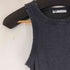 ザラ ZARA ダメージ加工 リブタンクトップ レディース import:S